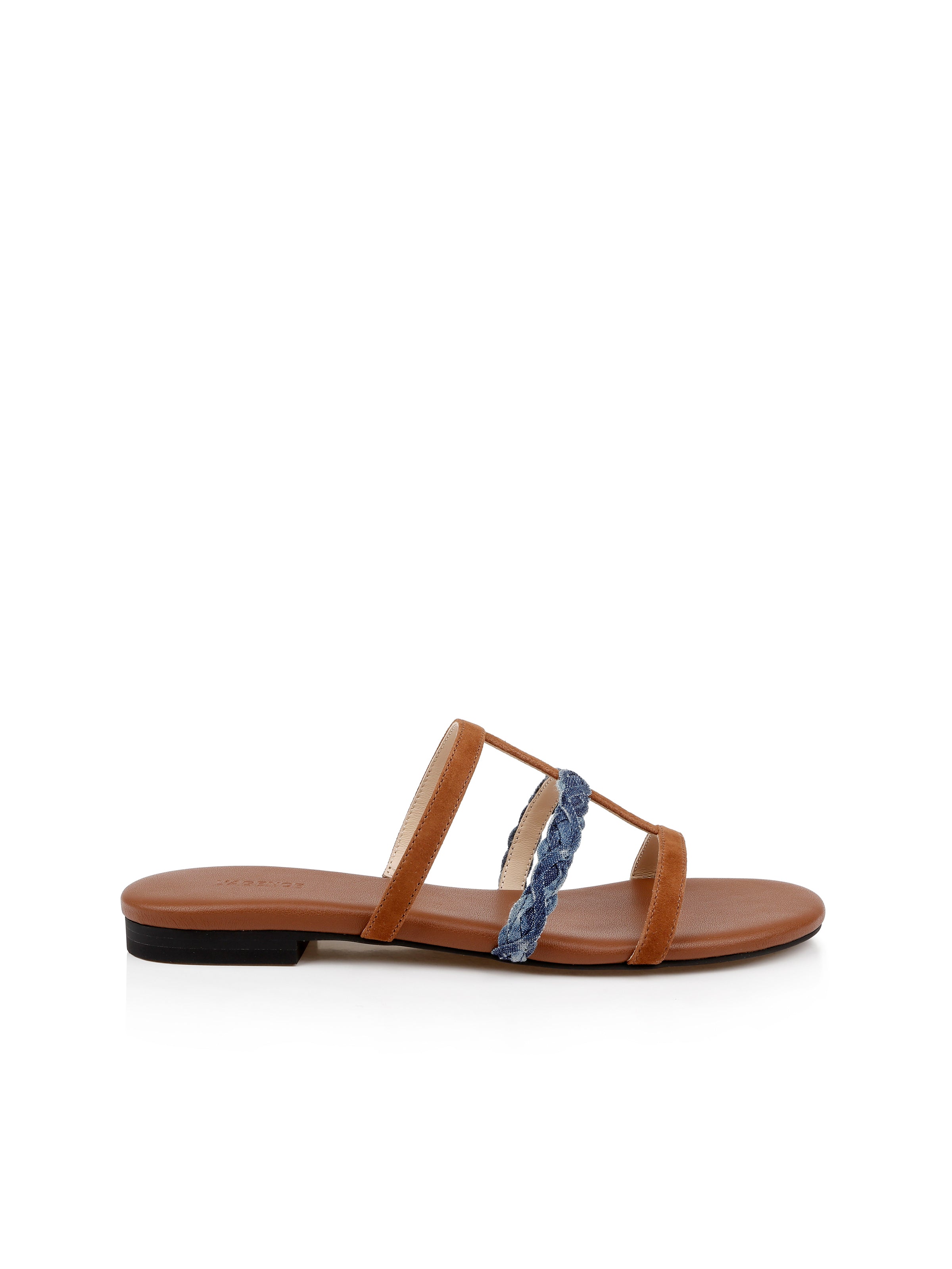 Hennie Mixed-Media Sandal sandal L'AGENCE