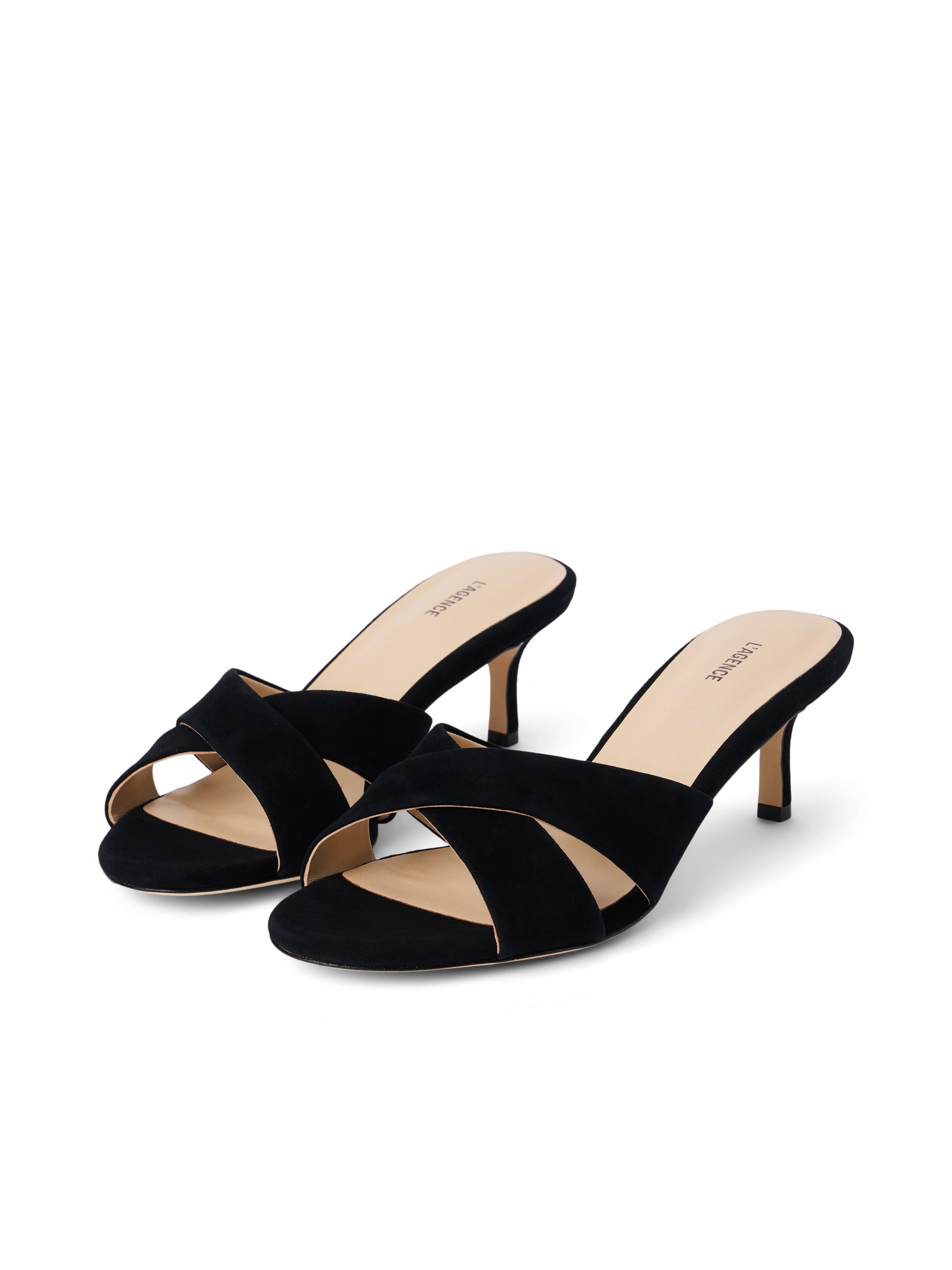 Aveline Kitten-Heel Sandal shoes L'AGENCE