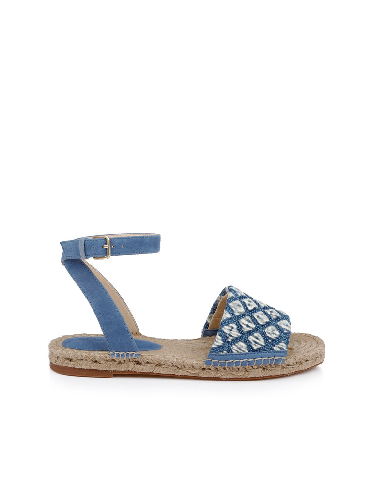 Grece Mixed-Media Espadrille sandal L'AGENCE