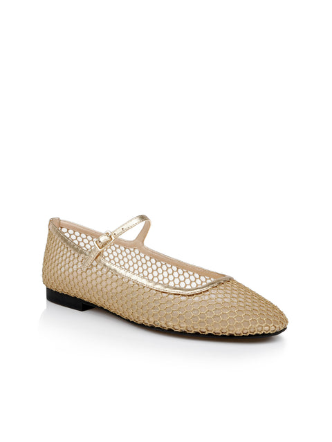 Grainne Mesh Flat shoes L'AGENCE