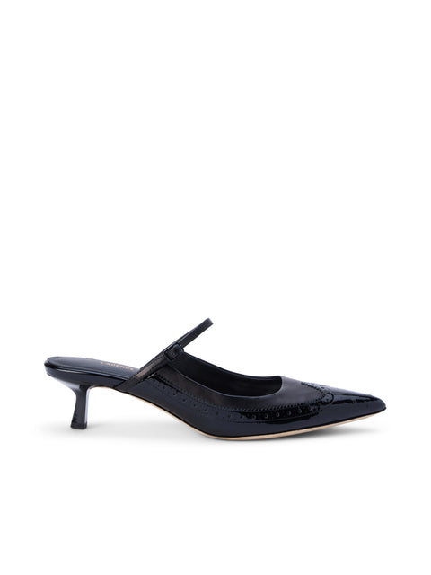 Elle Patent Leather Mule mule L'AGENCE