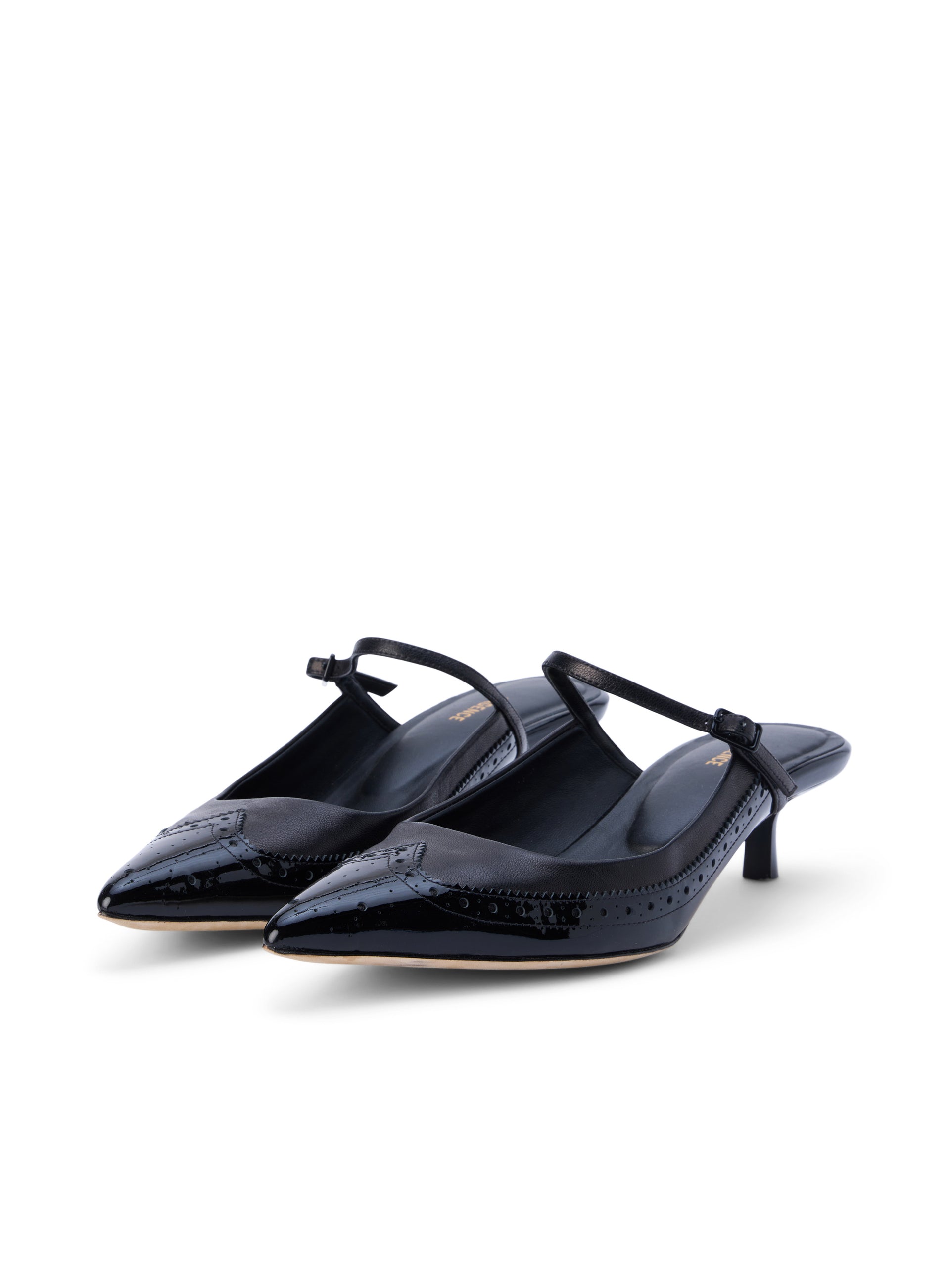 Elle Patent Leather Mule shoes L'AGENCE Sale