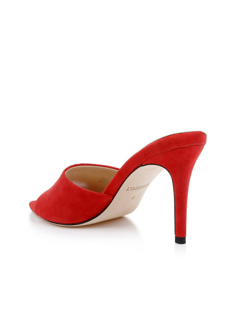 Lolita Suede Open-Toe Mule mule L'AGENCE