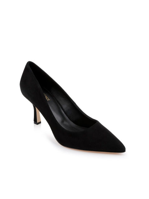 Fleur Suede Pump pump L'AGENCE