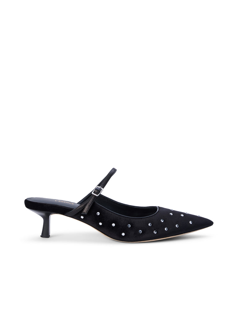 Edith Velvet Mule mule L'AGENCE   