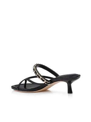 Georgette Kitten-Heel Sandal shoes L'AGENCE