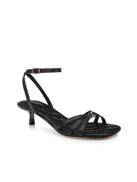 Genette Leather Sandal sandal L'AGENCE