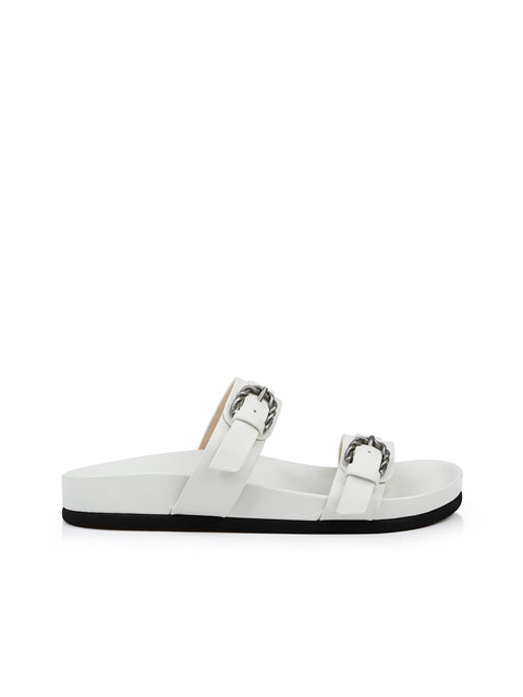 Gaelle Buckle Slide sandal L'AGENCE