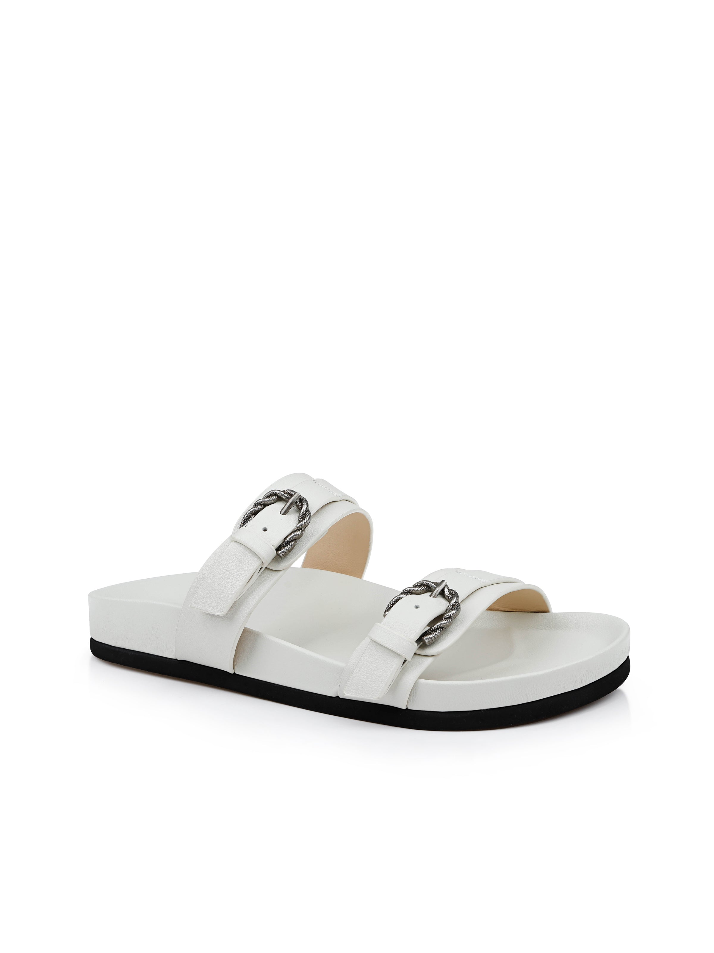 Gaelle Buckle Slide sandal L'AGENCE