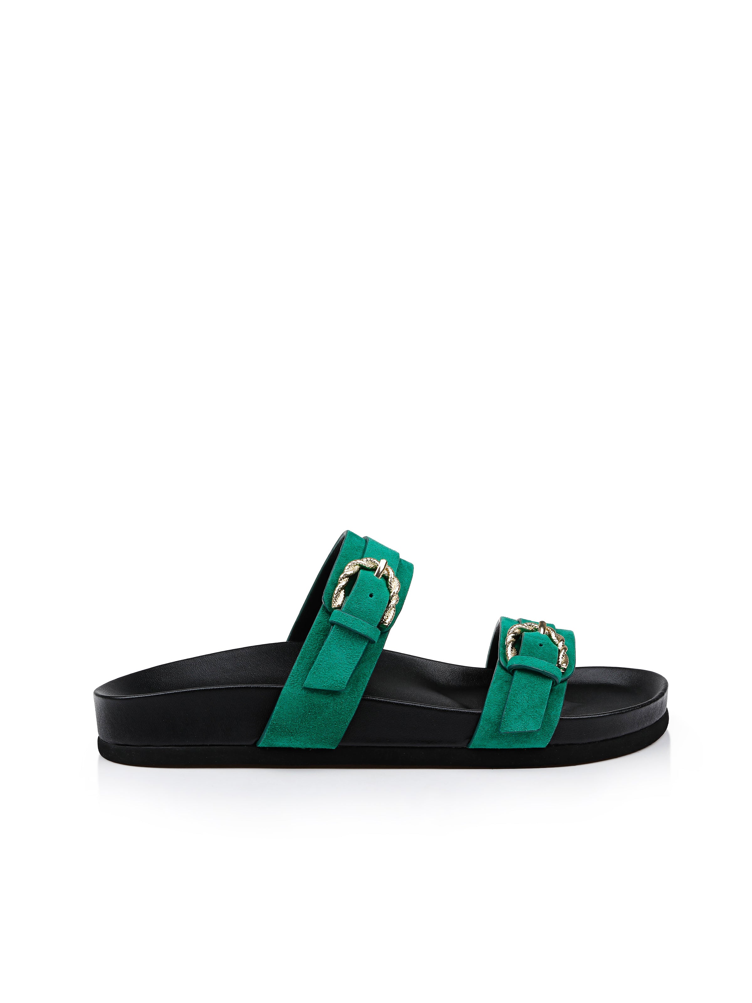 Gaelle Buckle Slide shoes L'AGENCE