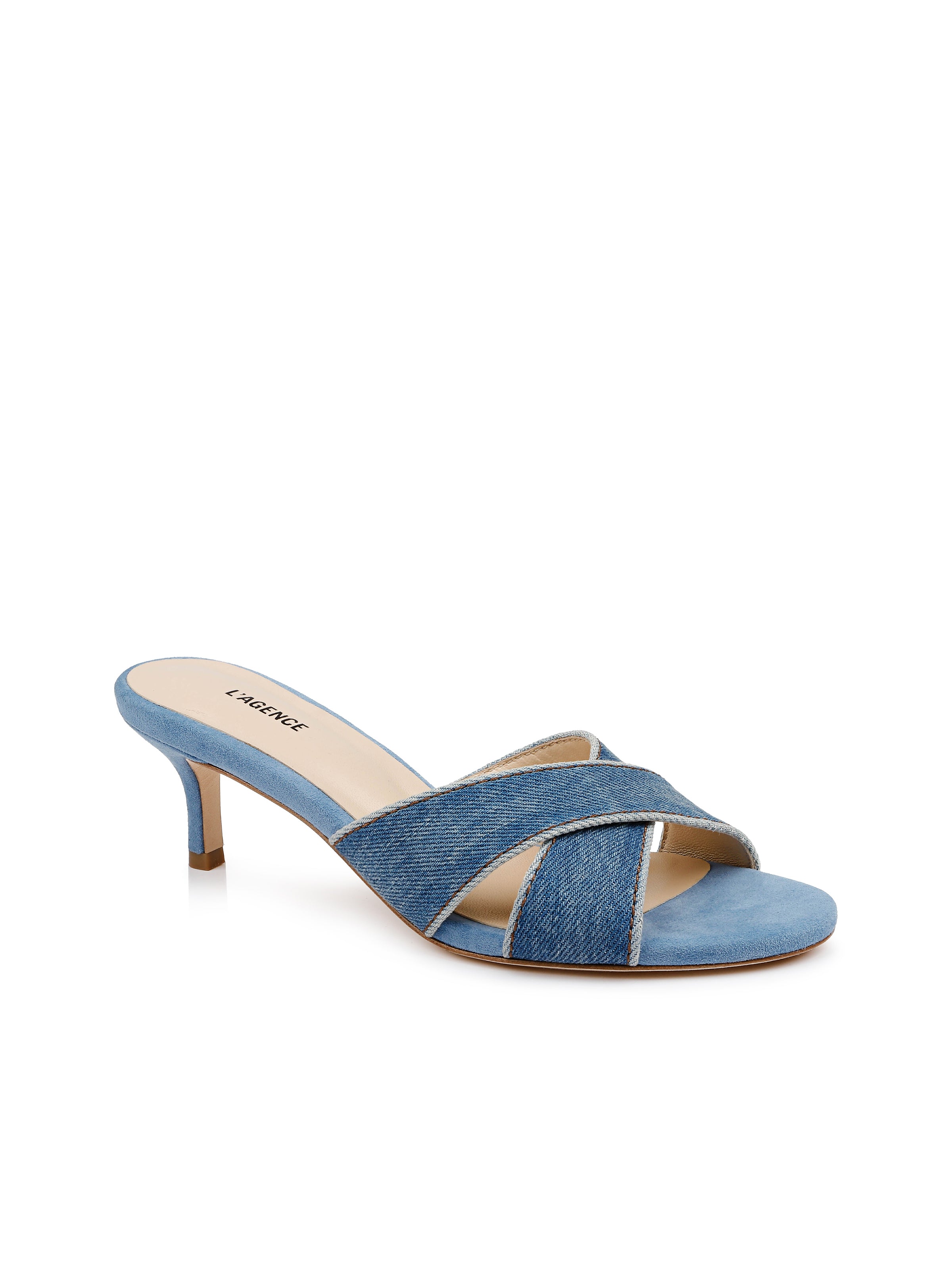 Aveline Kitten-Heel Sandal shoes L'AGENCE