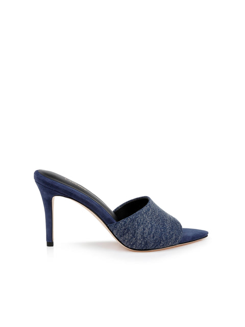 Lolita Denim Open-Toe Mule mule L'AGENCE