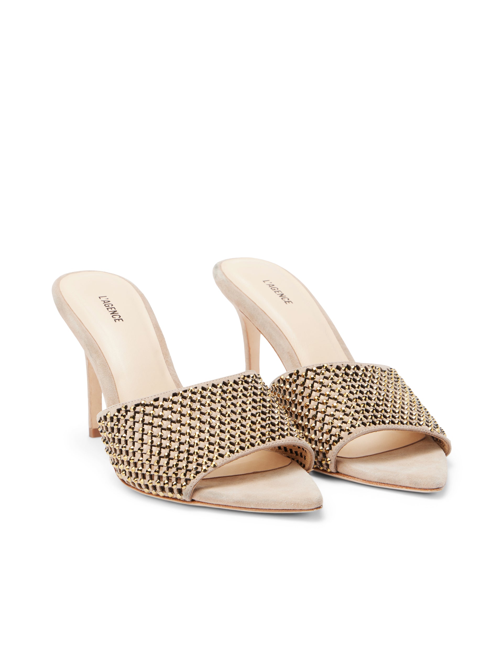 Narcise Open Toe Mule shoes L'AGENCE Sale