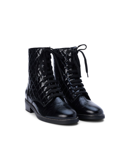 Desiree Patent Leather Boot boot L'AGENCE   