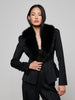 Blazer Kaisley en fausse fourrure