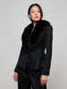 Blazer Kaisley en fausse fourrure