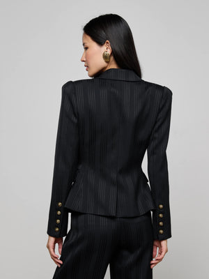 Blazer Kaisley en fausse fourrure