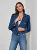 Trench di denim maddox