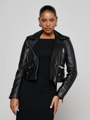 Giacca da motociclista in pelle Blakely