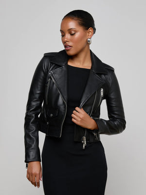 Giacca da motociclista in pelle Blakely
