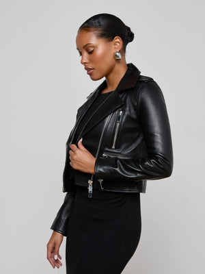Giacca da motociclista in pelle Blakely