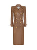 Baylee Leather Trench Coat