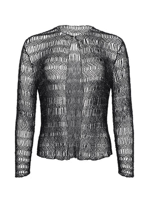 Rosamie Beaded Mesh Jacket