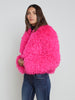 Davy Faux Fur Jacket jacket L'AGENCE   