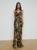 Venice Silk Gown dress L'AGENCE   