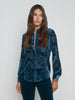 Laurent Velvet Blouse blouse L'AGENCE   