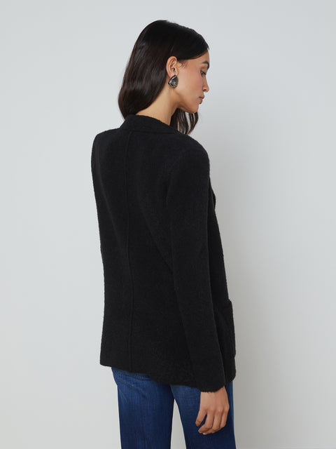 Eileen Knit Boyfriend Blazer blazer L'AGENCE   