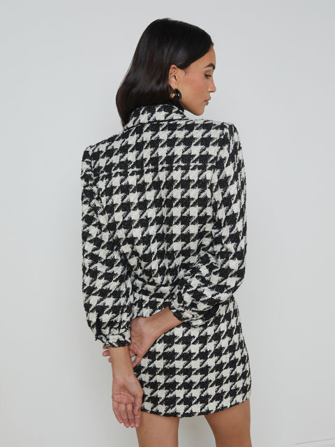 Bridges Houndstooth Jacket jacket L'AGENCE   