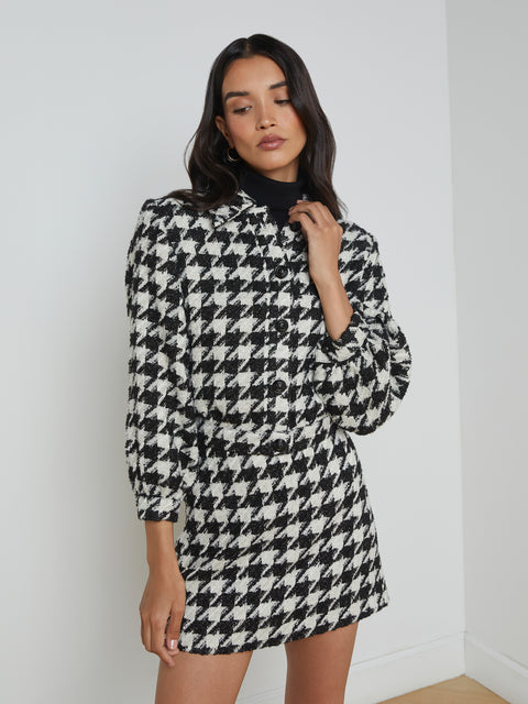 Bridges Houndstooth Jacket jacket L'AGENCE Sale