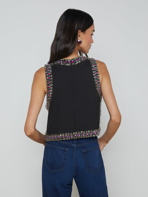 Bastia Embellished Tank coming soon L'AGENCE   