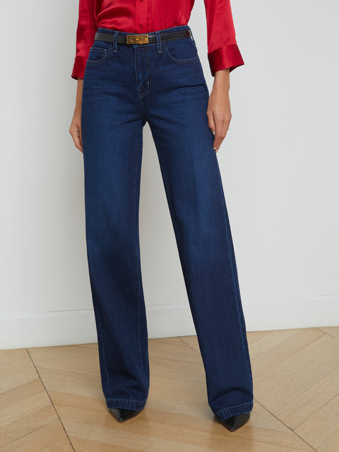 Clayton Wide-Leg Jean jean L'AGENCE   