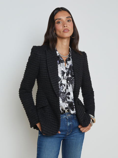 Chamberlain Tweed Blazer blazer L'AGENCE   