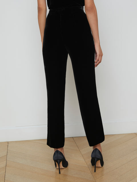 Rebel Velvet Trouser pant L'AGENCE Sale