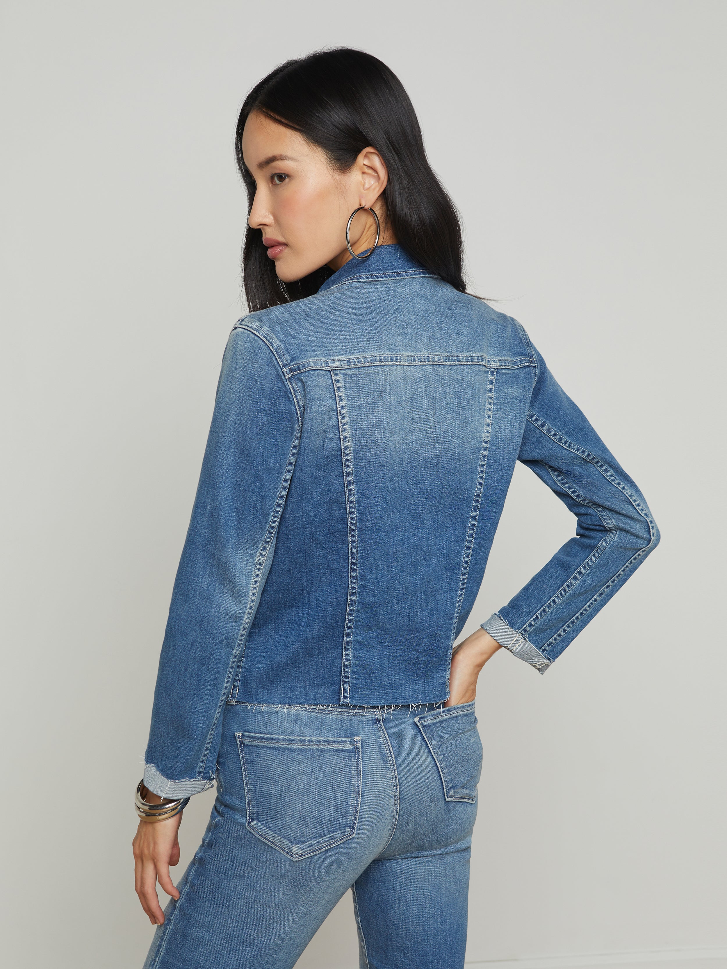 Janelle Denim Jacket jacket L'AGENCE