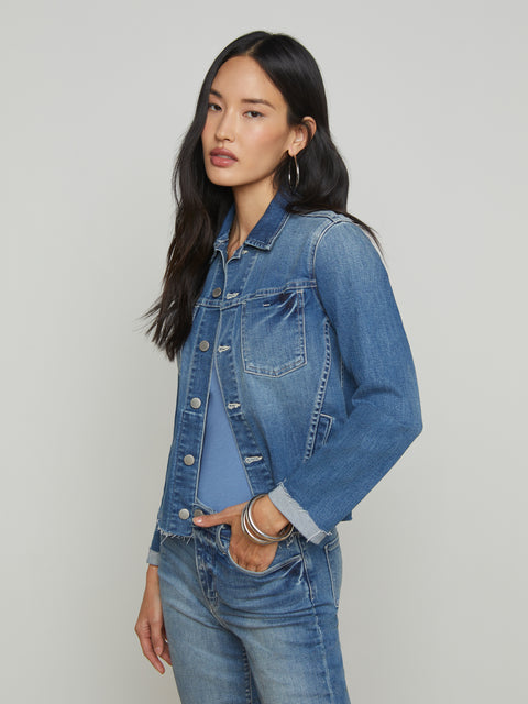 Janelle Denim Jacket jacket L'AGENCE
