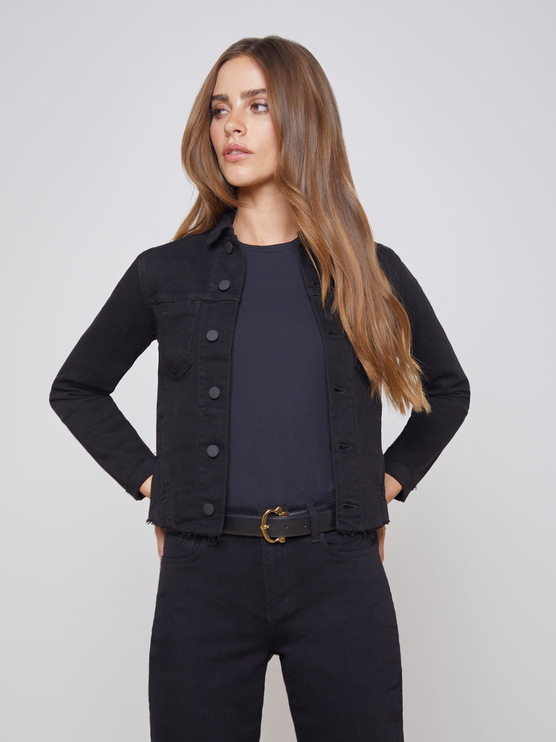 Janelle Denim Jacket jacket L'AGENCE   