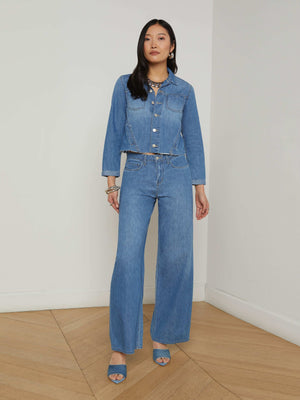 Janelle Denim Jacket jacket L'AGENCE