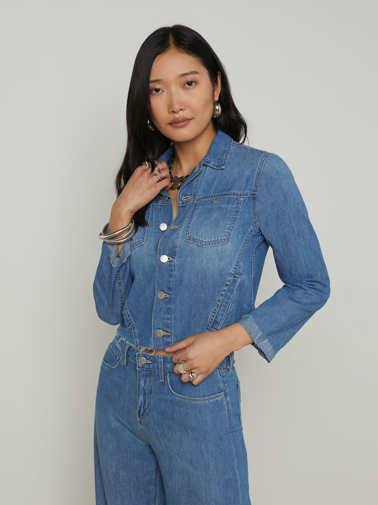 Janelle Denim Jacket jacket L'AGENCE