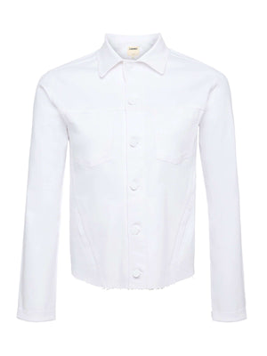 Janelle Coated Denim Jacket jacket L'AGENCE Sale
