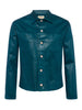 Janelle Coated Denim Jacket jacket L'AGENCE   