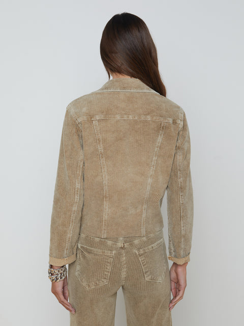 Janelle Corduroy Jacket jacket L'AGENCE   