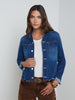 Janelle Denim Jacket jacket L'AGENCE   