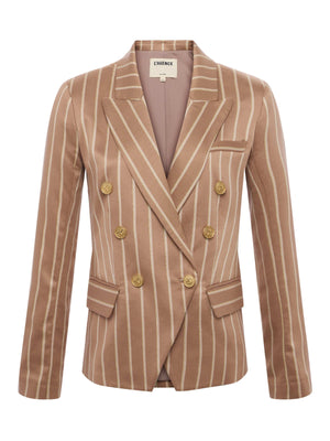 Kenzie Striped Blazer blazer L'AGENCE
