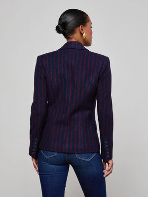 Kenzie Pinstriped Blazer