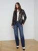 Kenzie Leather Blazer blazer L'AGENCE   