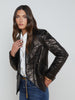 Kenzie Leather Blazer blazer L'AGENCE   